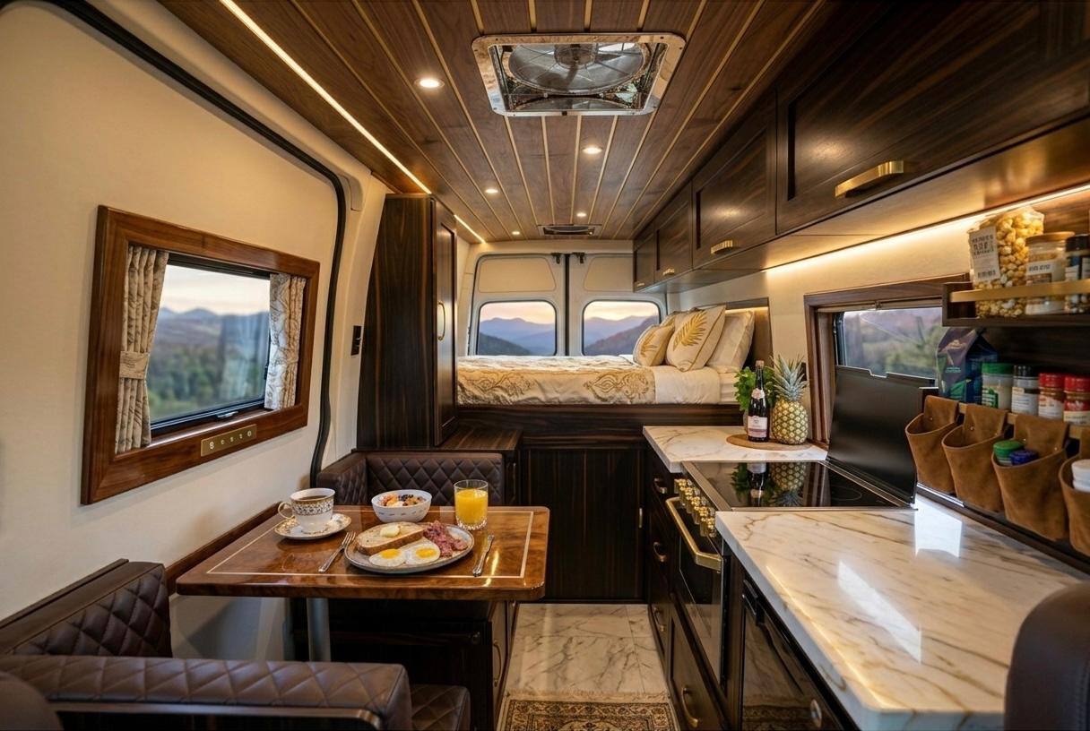 Conversión de lujo Motorhome